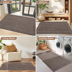 BEQHAUSE Waffle Door Mats Indoor 32"x48", Dog Mat - Image 8