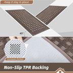 BEQHAUSE Waffle Door Mats Indoor 24"x36", Dog Mat - Image 5