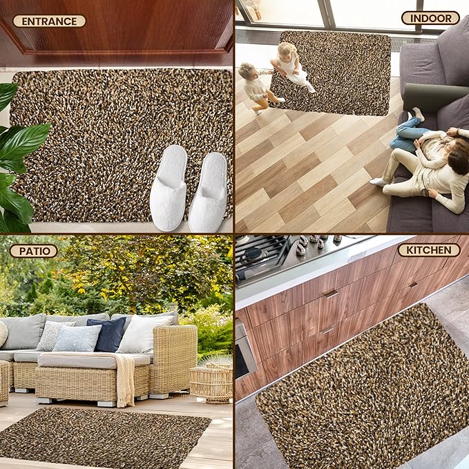 Premium Microfiber Indoor Door Mat – 36"x60" Washable Entry Mat, Waterproof - Image 7