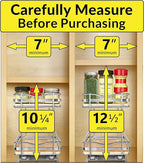 LYNK PROFESSIONAL® Élite™ Pull Out Spice Rack Organizer - Image 4