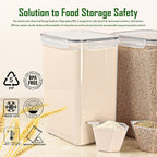 9.5L | 10 qt | 320 Oz Extra Large Airtight Food Storage Containers - Image 4