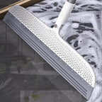 Rubber Squeegee Broom for Floors, 51.77" Long Handle Multi-Surface Magic Broom by funest