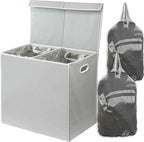 Simple Houseware Double Laundry Hamper by SimpleHouseware