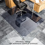 GLSLAND 46" × 55" Chair Mat – Durable Office Chair Mat on Carpet - Image 3