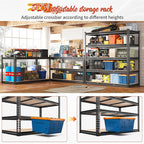 REIBII 48" W Garage Shelving Heavy Duty 3020LBS Storage Shelves 5 Tier Heavy - Image 4