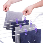 30 Pack Purple Chip Bag Clips for Food - Image 6
