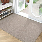 LUMI Ultra Thin Door Mat for Entryway, Easy Clean Welcome Entrance Mat for by LUMI