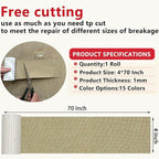 Linen Repair Tape 4x70 Inch Self-Adhesive Couch Patch Repair Fabric Patch - Image 2
