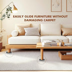 16-Pack Furniture Sliders for Hardwood Floors & Carpet, Save 80% Effort - Image 8