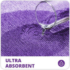 Bathroom Rugs Set 2 Pieces, Thin Bathroom Mats, Toilet Rugs, Quick Dry - Image 4