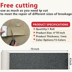 Linen Repair Tape 4x70 Inch Self-Adhesive Couch Patch Repair Fabric Patch - Image 4