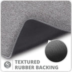 Bath Mat, Ultra Thin Bathroom Rugs, Rubber Bath Mats - Image 4