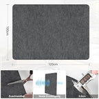 Placoot Desk Chair Mat for Hardwood Floor & Tile 55"x35" Office Chair Mat for - Image 5