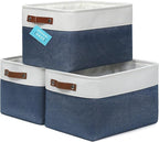OrganiHaus Large Fabric Storage Baskets by OrganiHaus