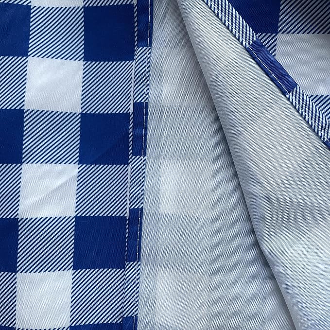 Classic Gingham Buffalo Tablecloth Fabric - Image 9
