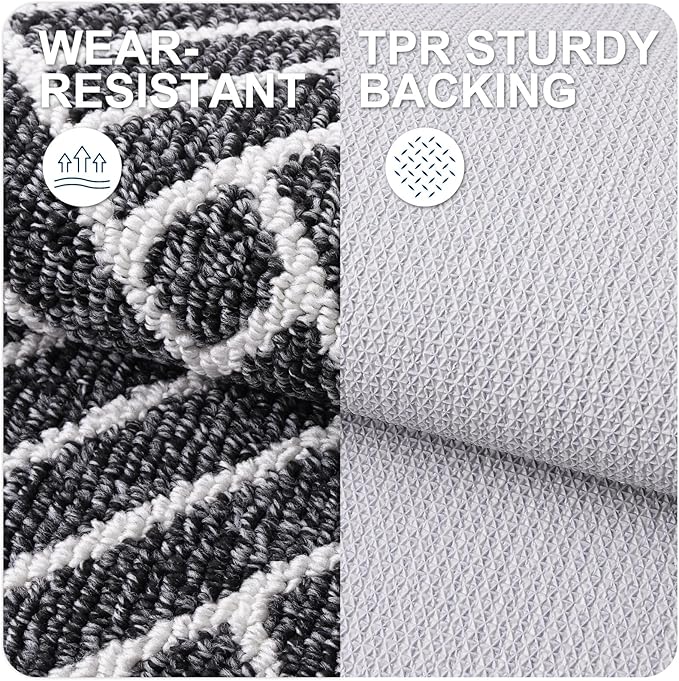 OLANLY Large Indoor Door Mat, 59x35 Inch, Dirt Resistant and Absorbent - Image 3