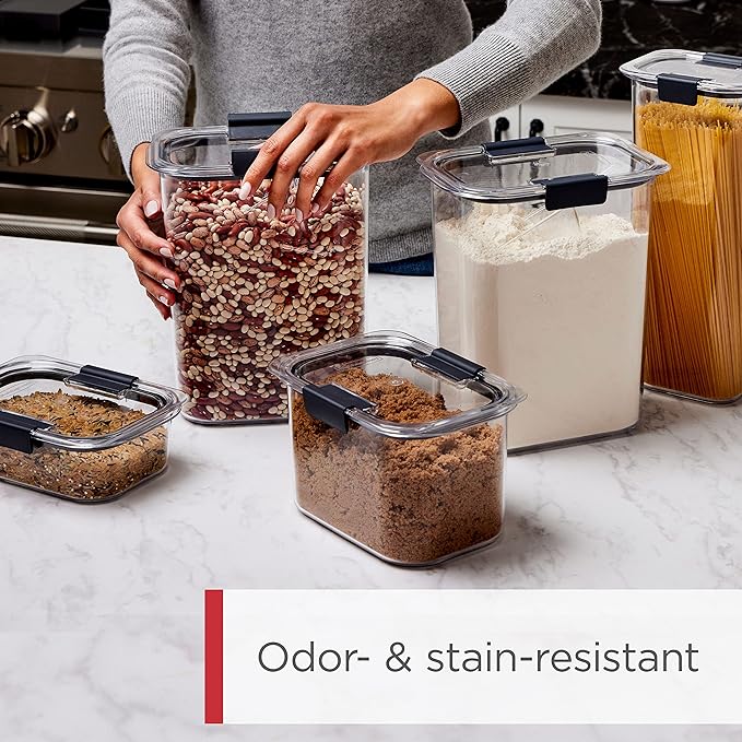 Rubbermaid Brilliance Airtight Food Storage Container | BPA-Free | - Image 4