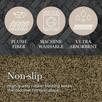 Premium Microfiber Indoor Door Mat – 20"x30" Washable Entry Mat, Waterproof - Image 6