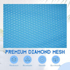 6 Pack 20 x 17 Inches Blue Mesh Laundry Bag - Image 3