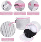 Mesh Bra Bags for Washing Machine, Lingerie wash Bags for Laundry - Image 7