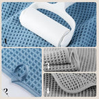 POLYTE Microfiber Oversize Quick Dry Lint Free Bath Towel, 60 x 30 in, 4 Pack - Image 3