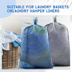 6 Pack 24 x 36 Inches Blue Mesh Laundry Bag - Image 5