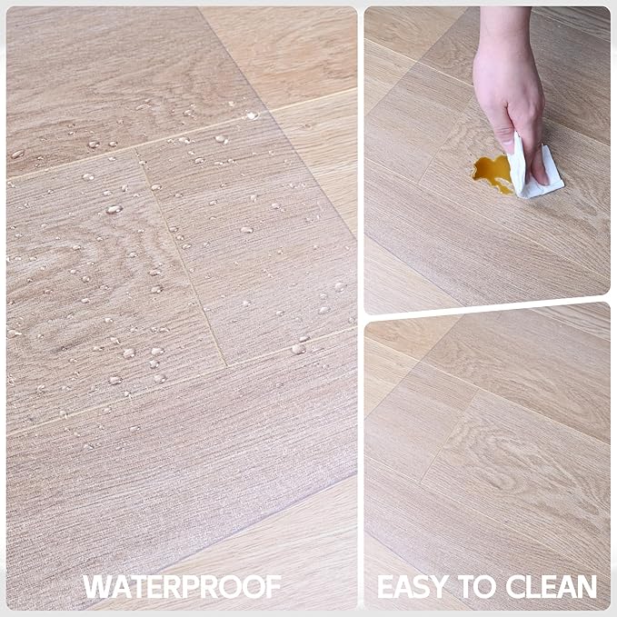 Office Chair Mat for Hardwood Floor, Easy Glide, Protects Hard Surfaces from - Image 5