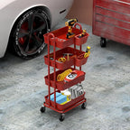 Simple Houseware 4-Tier Multifunctional Rolling Utility Cart - Image 5