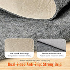 VEVOR - Slip-Resistant Rug Pad - Protective Cushioning Carpet Pad - 5' x 8' - - Image 3