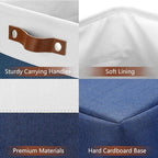 DULLEMELO Extra Large Storage Baskets, Fabric Storage Bins - Image 7