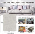 Fine Linen Repair Patches, Self-Adhesive Linen Fabric Patches, 8X11 inch 2 PCS - Image 4