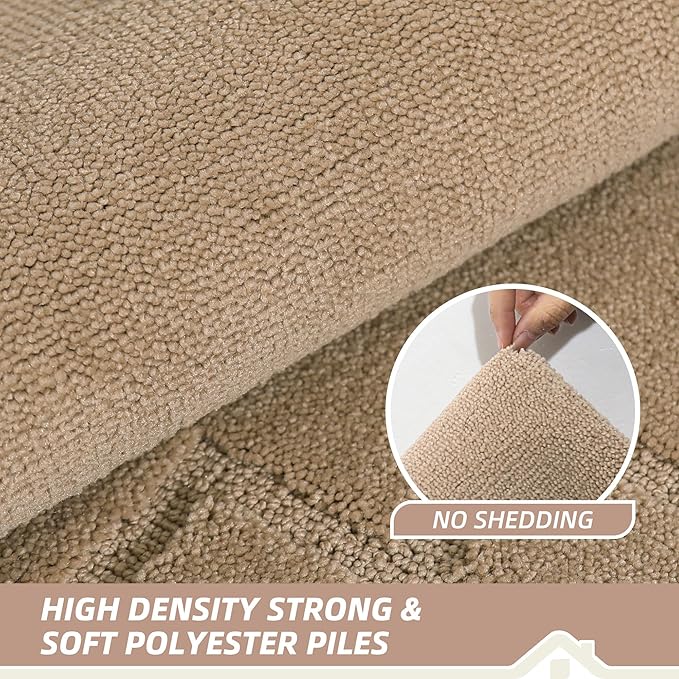 BEQHAUSE Door Mat 20" x 32", Non-Slip Door Mats Indoor Entryway Rugs Washable - Image 7