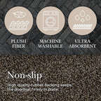 Premium Microfiber Indoor Door Mat – 20"x30" Washable Entry Mat, Waterproof - Image 8