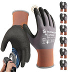 Schwer 6 Pairs Safety Work Gloves by SCHWER