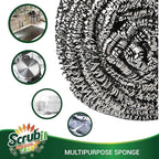 12 Pack Stainless Steel Scourers by Scrub It – Steel Wool Scrubber Pad Used - Image 5