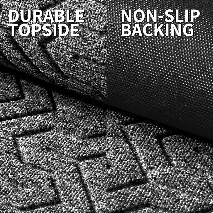 Yimobra Large Door Mat Outside Entrance 36x24, Waterproof Heavy Duty Outdoor - Image 4
