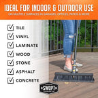 SWOPT 18” Standard Multi-Surface Push Broom Head — Indoor and Outdoor Push - Image 9