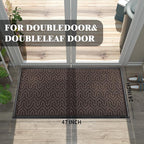 Yimobra Large Door Mat Outside Entrance 47x24, Waterproof Heavy Duty Outdoor - Image 2