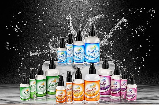 Flushie Pre-Toilet Spray: Travel Size Bathroom Spray - Image 3