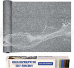 KING MOUNTAIN Linen Repair Patches, Self-Adhesive Linen Fabric Patches by ForABetterHomeLife