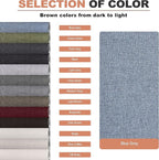 Fine Linen Repair Patches, Self-Adhesive Linen Fabric Patches, 12X40 inch Extra - Image 4