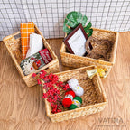 Natural Water Hyacinth storage basket - Image 7