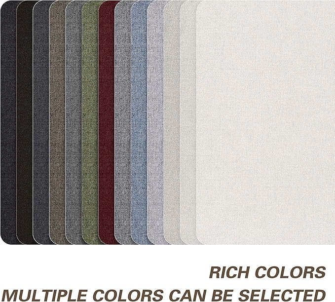 KING MOUNTAIN Fine Linen Repair Patches, Self-Adhesive Linen Fabric Patches - Image 3