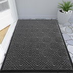 Yimobra Modern Geometric Welcome Doormat, 47 x 32 Inch, Waterproof, Non Slip - Image 8