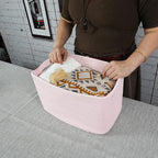 Cotton Rope storage Basket Bins Woven Basket - Image 3