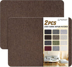 KING MOUNTAIN Coarse Linen Repair Patches, Self-Adhesive Linen Fabric Patches by ForABetterHomeLife