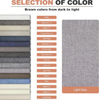 Coarse Linen Repair Patches, Self-Adhesive Linen Fabric Patches, 12X40 inch - Image 4