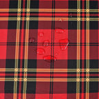 Tartan Waterproof Christmas Plaid Tablecloth Fabric - Image 3