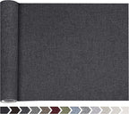 Fine Linen Fabric Patches, Self-Adhesive, Extra Large 12x40 inch, by ForABetterHomeLife
