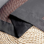 Chyhomenyc Black Sheer Tier Curtains 24 Inch Length, Small Window Curtains - Image 8